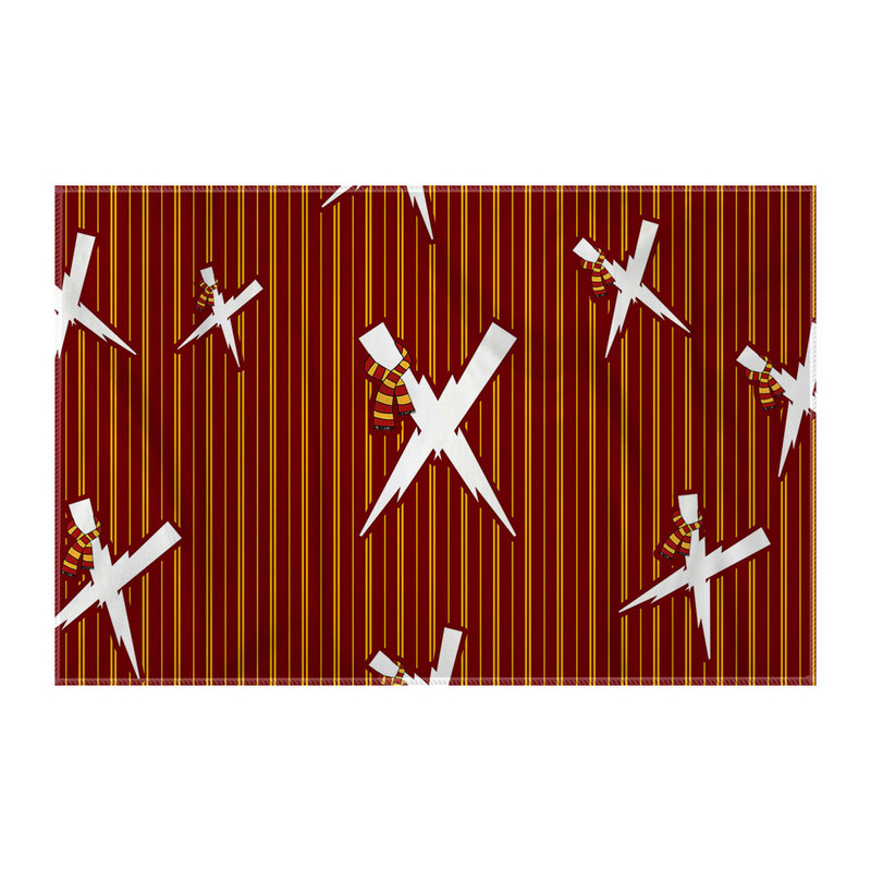 کاغذ کادو ترمه طراحان ایده مدل حرف X هری پاتر کد cfp3053