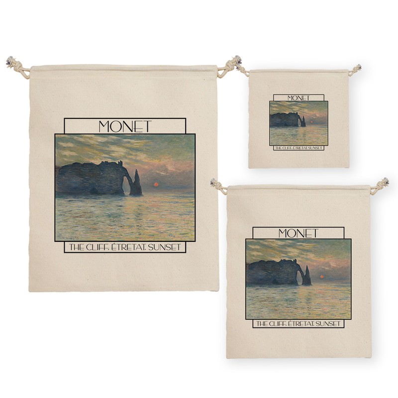 نظم دهنده ترمه طراحان ایده مدل کیسه بنددار صخره های اترتات، غروب آفتاب از مونه کد art0206 بسته سه عددی