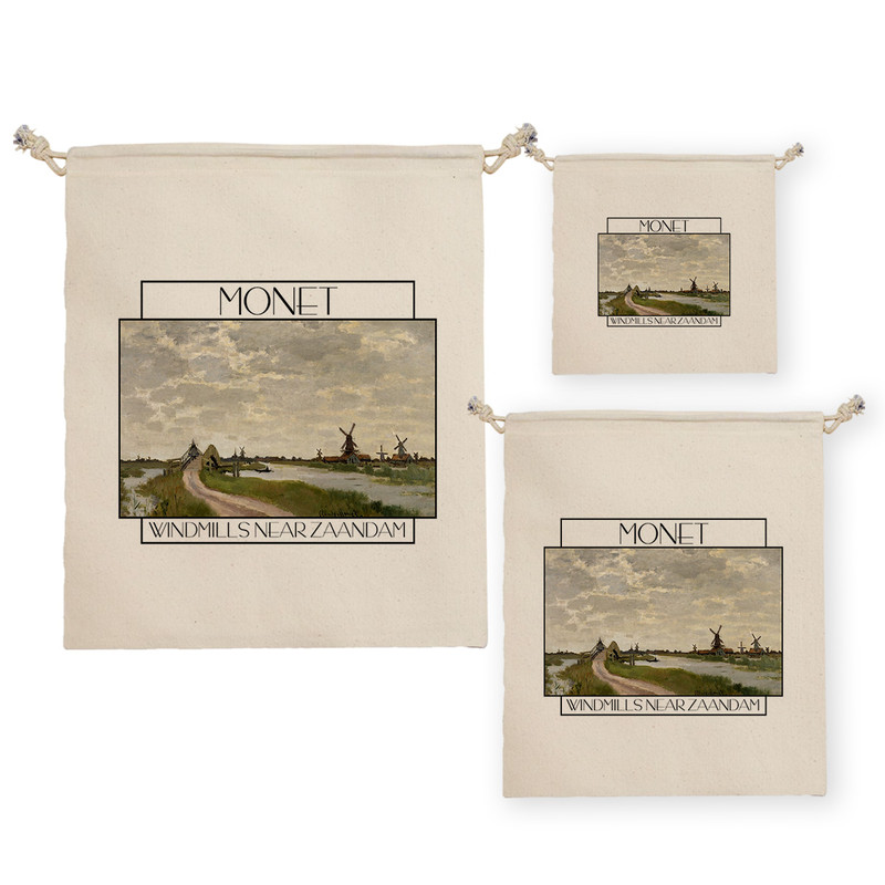 نظم دهنده ترمه طراحان ایده مدل کیسه بنددار آسیاب های بادی نزدیک زاندام از مونه کد art0188 بسته سه عددی