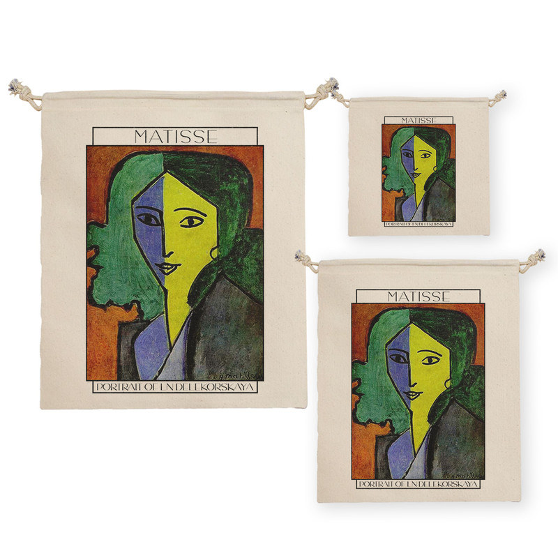 نظم دهنده ترمه طراحان ایده مدل پرتره دلکرسکایا از ماتیس کد art0640مجموعه سه عددی