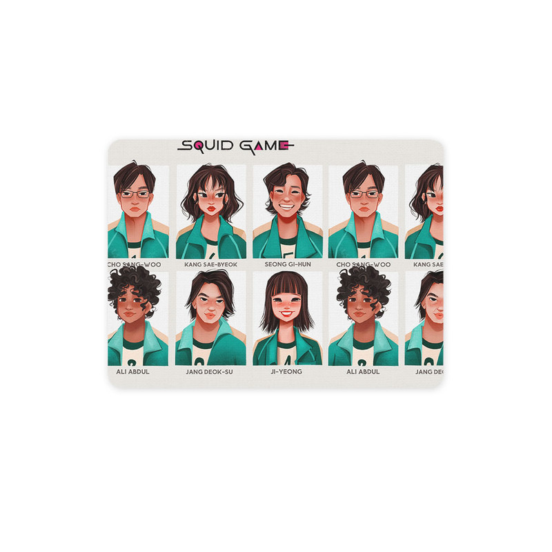 ماوس پد ترمه طراحان ایده مدل سریال اسکویید گیم کد cfp3063