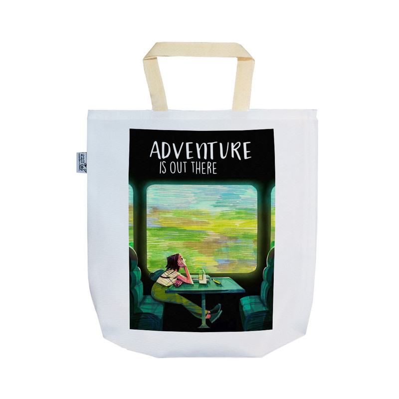 ساک خرید ترمه طراحان ایده مدل خلبان و جهانگرد کد job0077 - SS