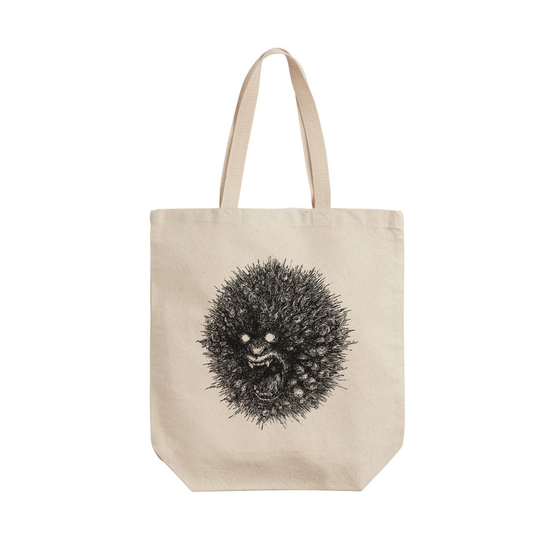 ساک خرید ترمه طراحان ایده مدل میمون عصبانی کد cfp1132 - L