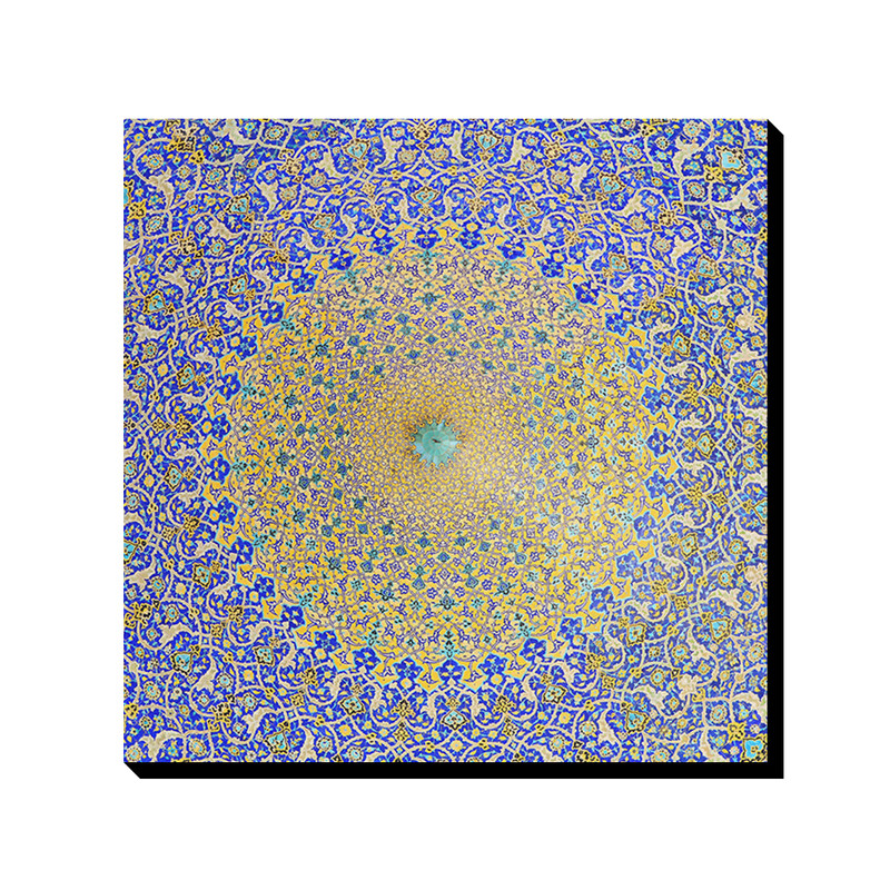 تابلو شاسی ترمه طراحان ایده مدل گنبد نیلی کد cfp1001