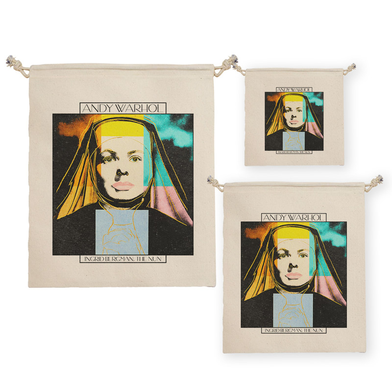 نظم دهنده ترمه طراحان ایده مدل اینگرید برگمن از وارهول کد art0841 مجموعه سه عددی