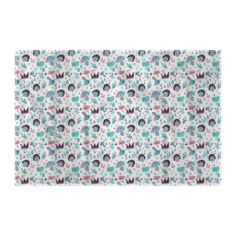 کاغذ کادو ترمه طراحان ایده مدل پترن شکل های رنگارنگ کد strm0270