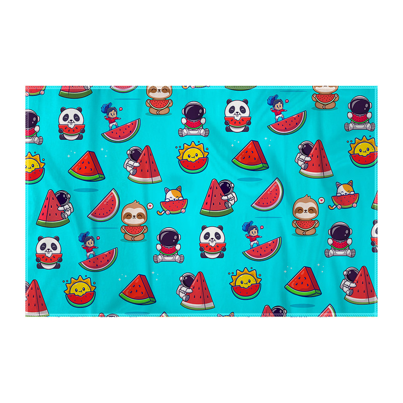 کاغذ کادو ترمه طراحان ایده مدل پترن هندوانه کیوت یلدا کد cfp2087