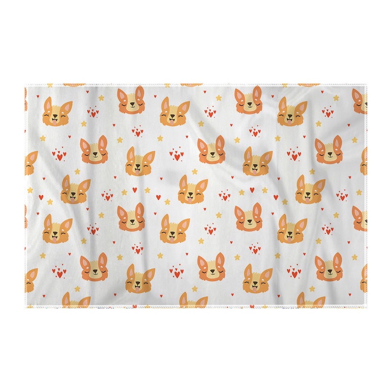 کاغذ کادو ترمه طراحان ایده مدل پترن روباه کیوت کد strm0224