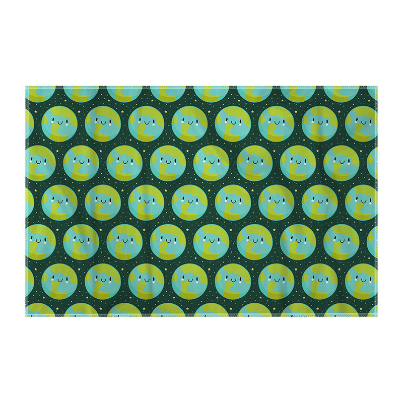 کاغذ کادو ترمه طراحان ایده مدل پترن سیاره زمین کیوت کد strm0234