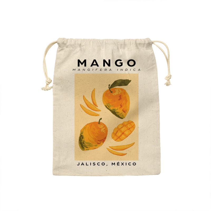 کیسه نان و سبزی ترمه طراحان ایده مدل پترن میوه منگو کد strm0628 - M