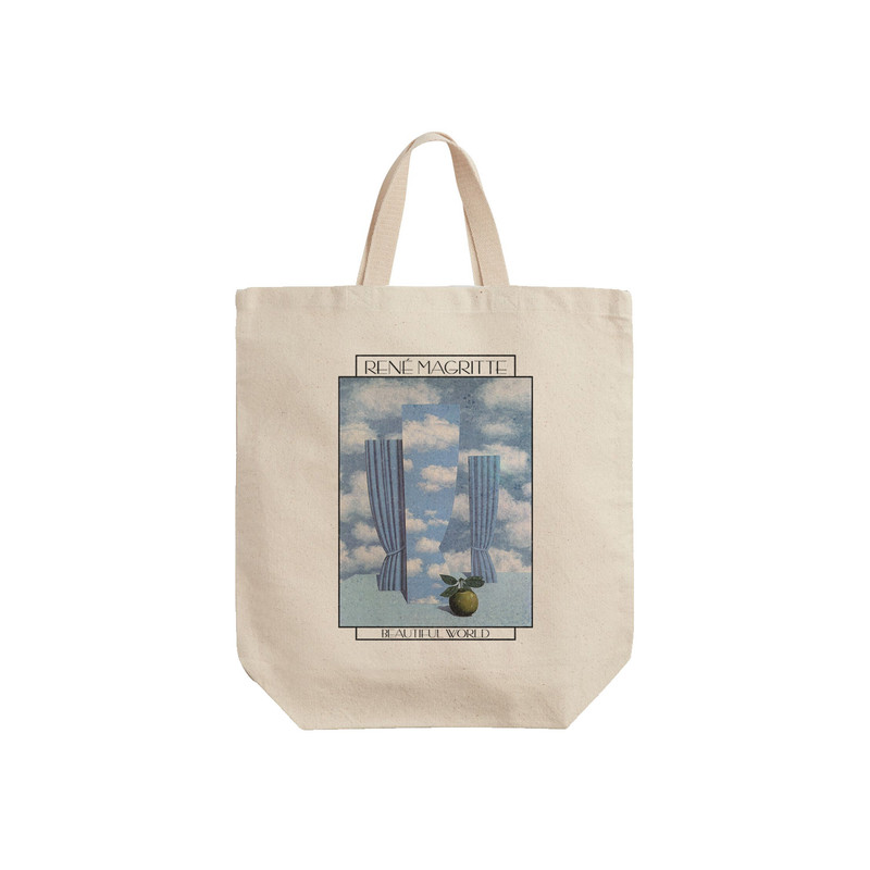 ساک خرید ترمه طراحان ایده مدل دنیای زیبا از ماگریت کد art0368 - S