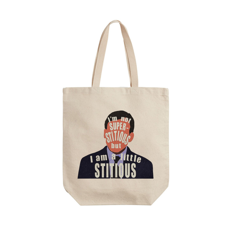 ساک خرید ترمه طراحان ایده مدل سریال آفیس کد cfp2541 - L