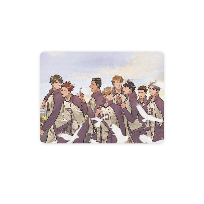 ماوس پد ترمه طراحان ایده مدل انیمه آبشار سرنوشت Haikyu کد strm0584