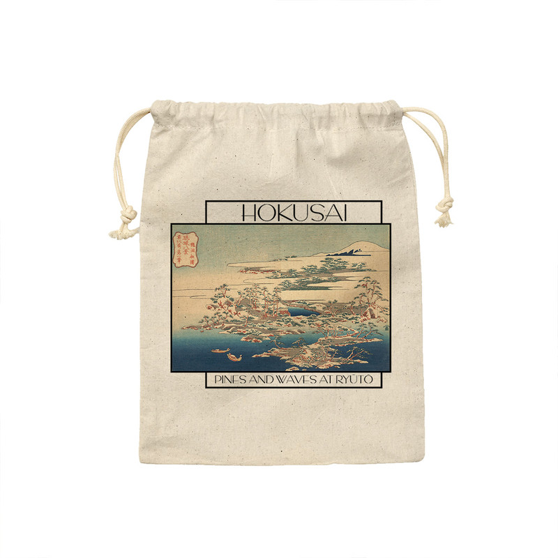 کیسه نان و سبزی ترمه طراحان ایده مدل کاج ها و چوب ها در ریوتو از هوکوسای کد art0259 - M