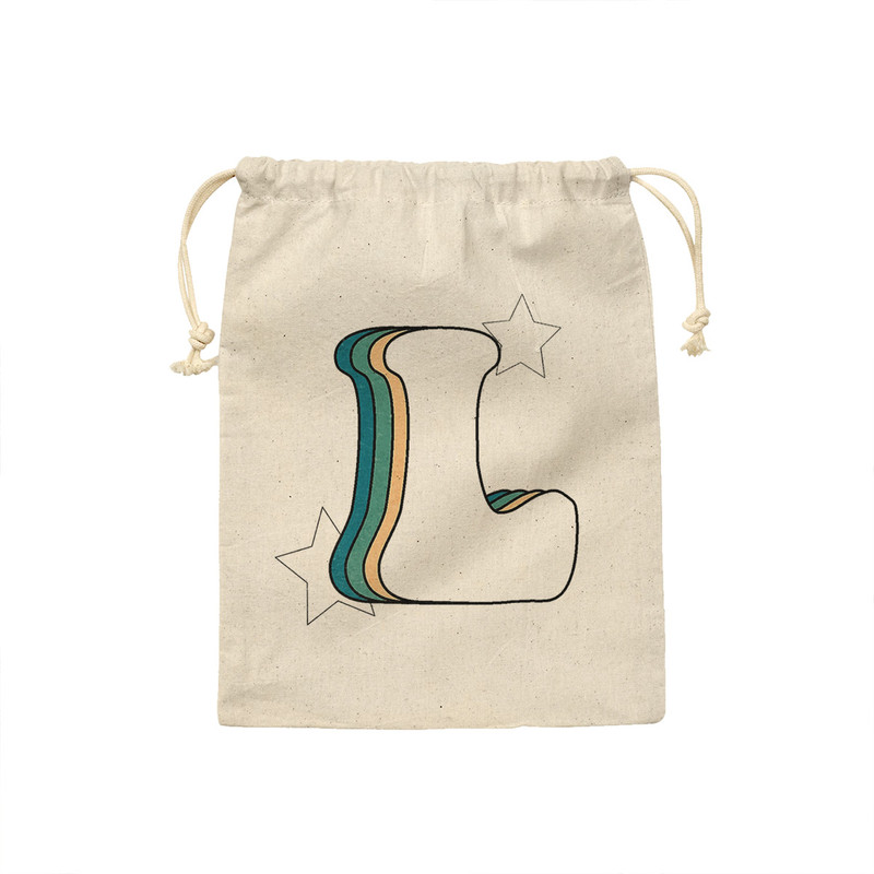 کیسه نان و سبزی ترمه طراحان ایده مدل حرف L رترو کد cfp2936 - M