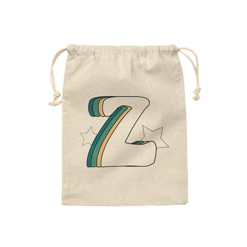 کیسه نان و سبزی ترمه طراحان ایده مدل حرف Z رترو کد cfp2950 - M