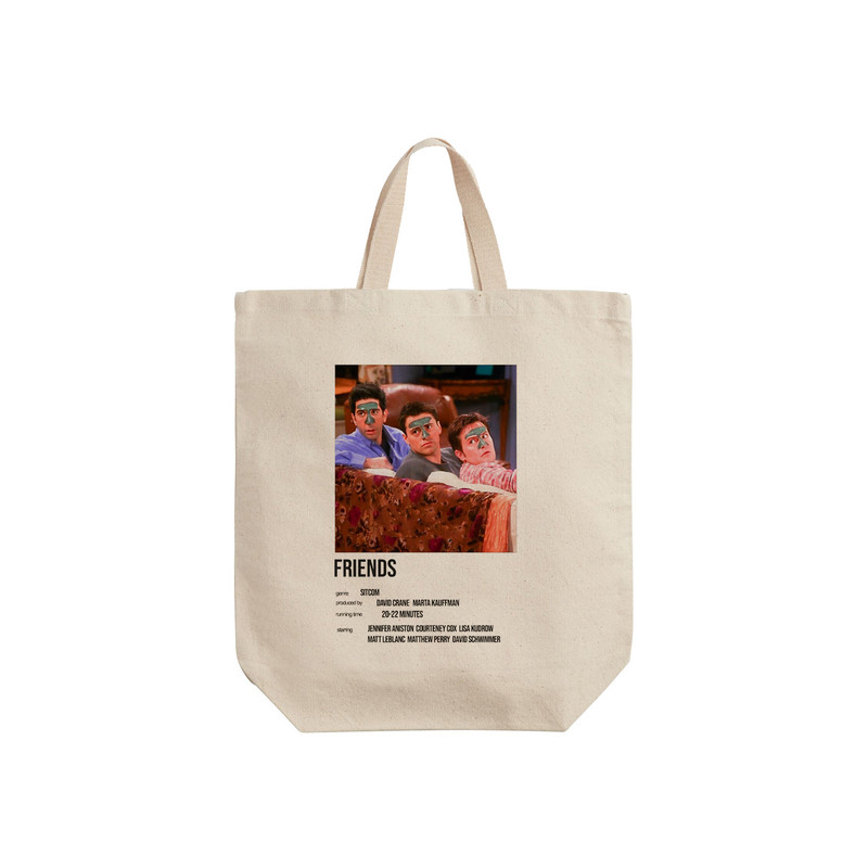 ساک خرید ترمه طراحان ایده مدل سریال دوستان کد strm0856 - S