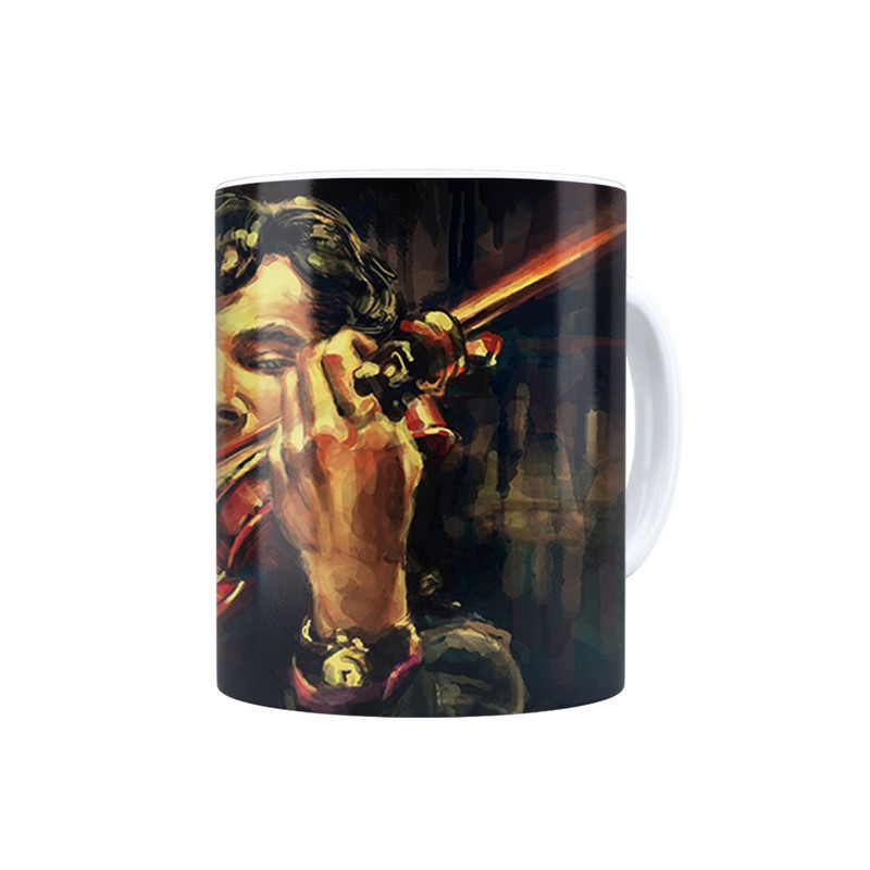 ماگ ترمه طراحان ایده مدل نقاشی شرلوک هولمز کد cfp1220