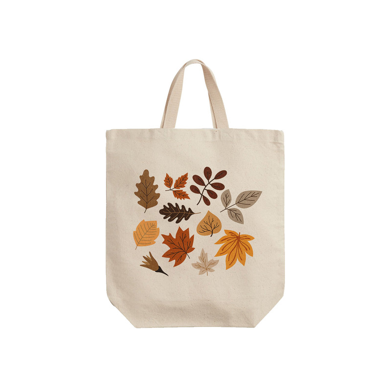 ساک خرید ترمه طراحان ایده مدل برگ های پاییزی کد cfp2121 - S