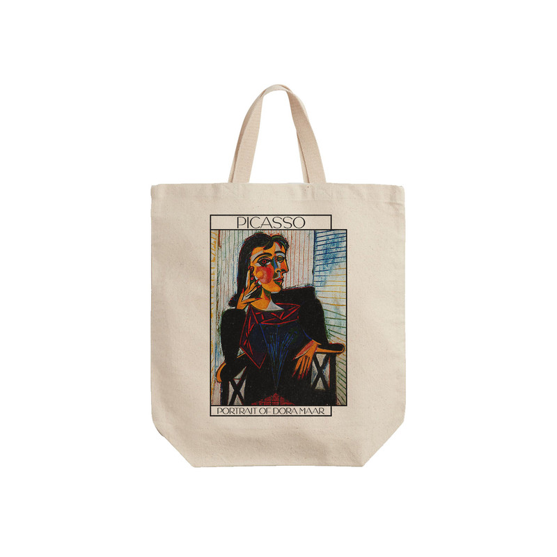 ساک خرید ترمه طراحان ایده مدل پرتره دورا مار از پیکاسو کد art0334 - S