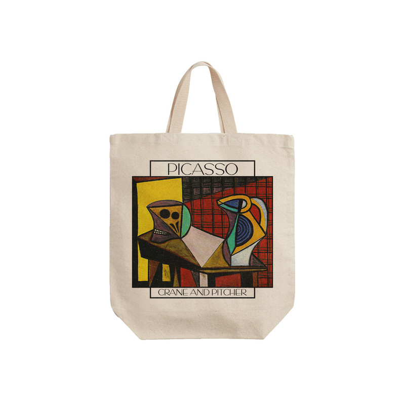 ساک خرید ترمه طراحان ایده مدل اسکلت و پارچ از پیکاسو کد art0356 - S