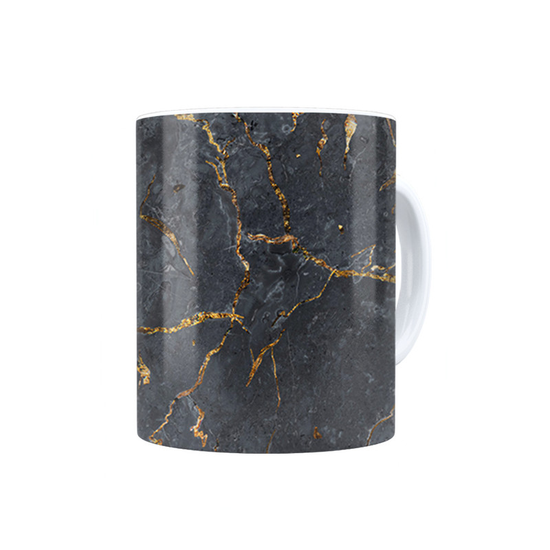 ماگ ترمه طراحان ایده مدل مرمر مشکی کد cfp1849