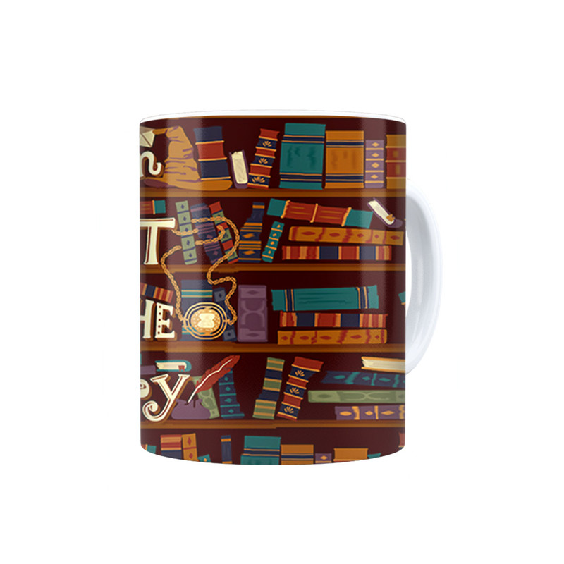 ماگ ترمه طراحان ایده مدل کتابخانه هاگوارتز کد cfp1850