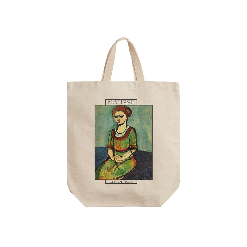 ساک خرید ترمه طراحان ایده مدل اولگا مرسون از ماتیس کد art0632 - S