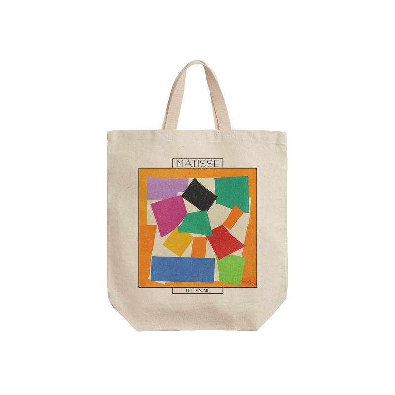 ساک خرید ترمه طراحان ایده مدل حلزون از ماتیس کد art0687 - S