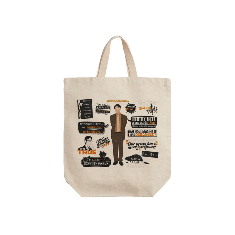 ساک خرید ترمه طراحان ایده مدل سریال آفیس کد cfp2559 - S