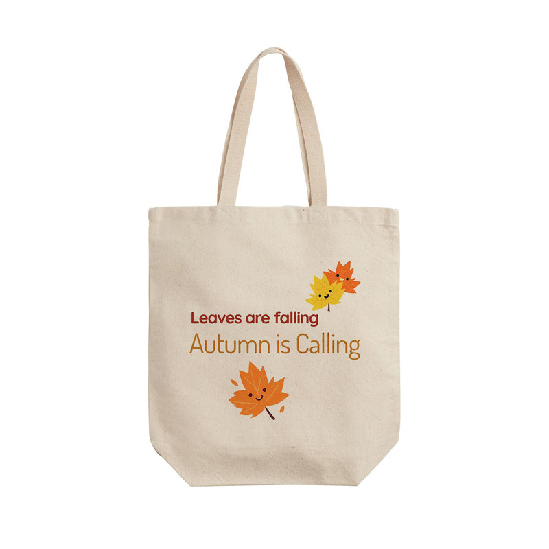 ساک خرید ترمه طراحان ایده مدل رسیدن پاییز کد cfp2148 - L