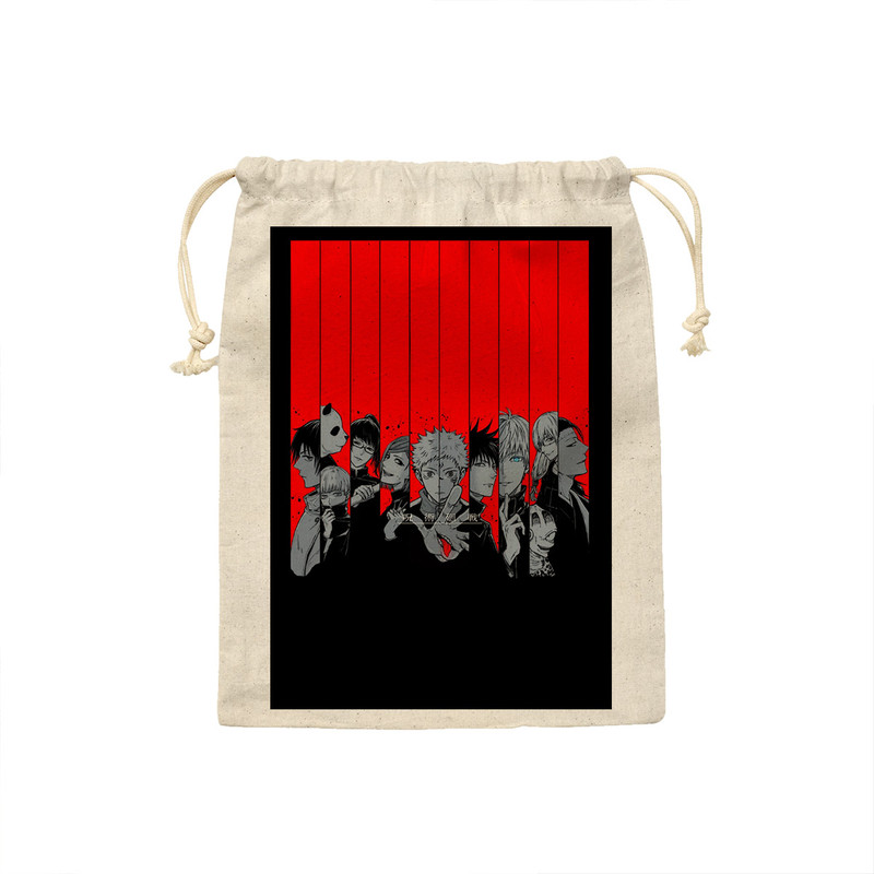 کیسه نان و سبزی ترمه طراحان ایده  طرح جوجوتسو کایسن Jujutsu Kaisen کد strm0418 - M