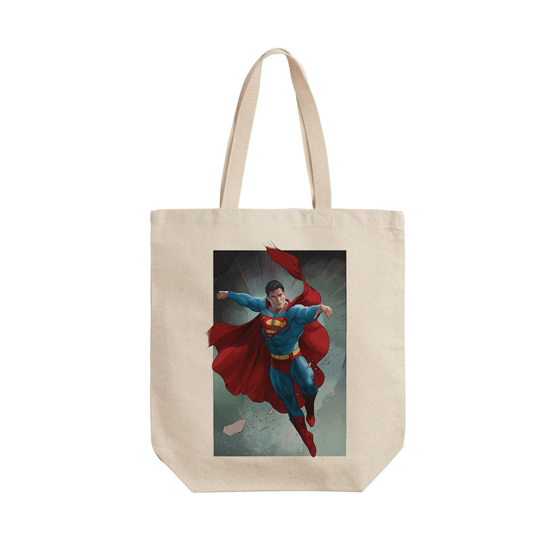 ساک خرید ترمه طراحان ایده مدل سوپر من کد cfp1627 - L