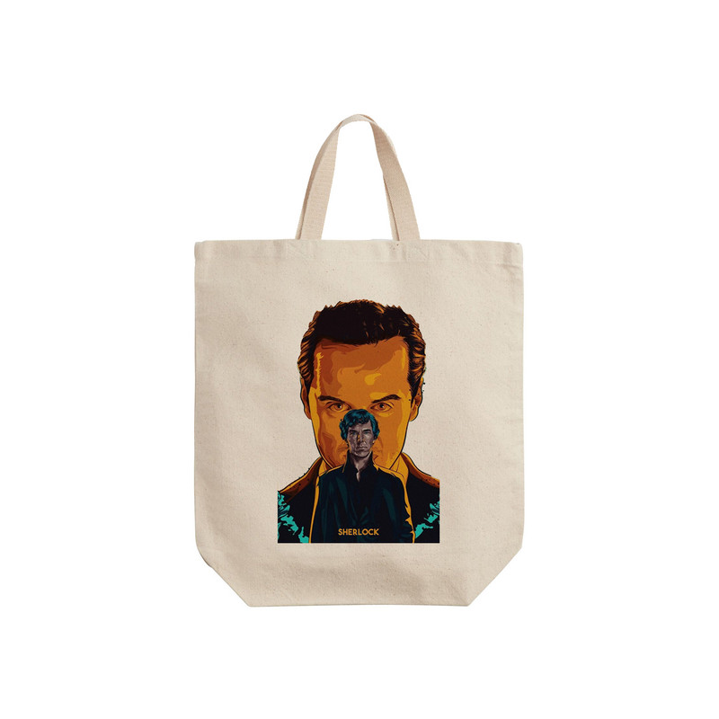 ساک خرید ترمه طراحان ایده مدل سریال شرلوک هولمز, Sherlock Holmes کد strm1001 - S