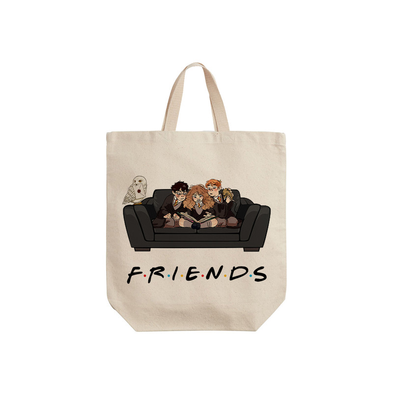 ساک خرید ترمه طراحان ایده مدل هری پاتر و دوستان کد  cfp1579 - S