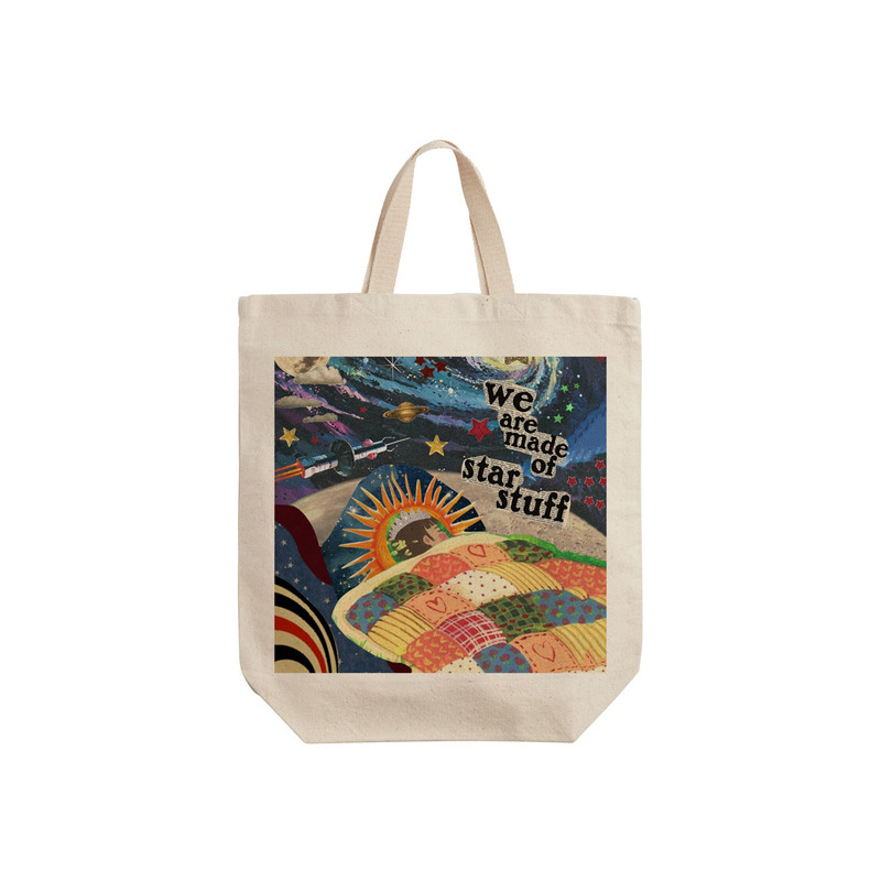 ساک خرید ترمه طراحان ایده مدل طرح کهکشانی کد strm0653 - S