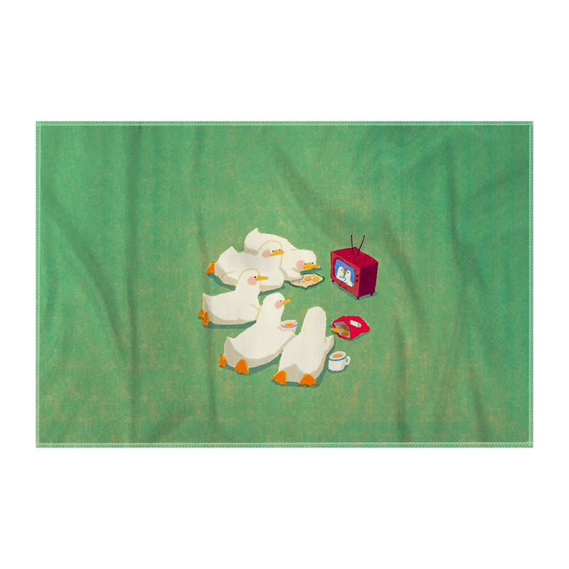 کاغذ کادو ترمه طراحان ایده مدل مرغابی بامزه کد strm0683	