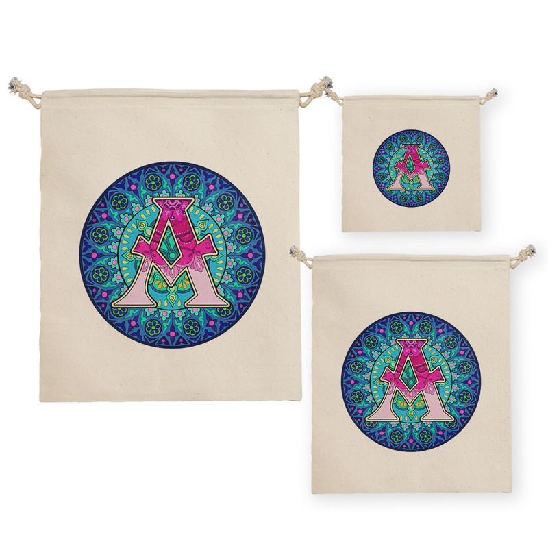 نظم دهنده ترمه طراحان ایده مدل حرف A ماندالا کد cfp2951 مجموعه سه عددی