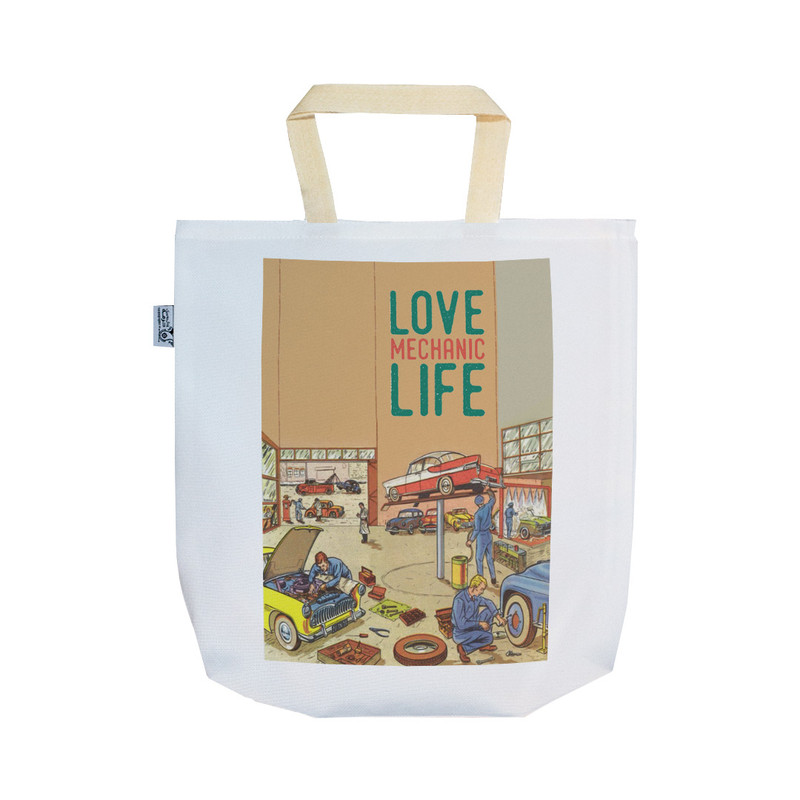 ساک خرید ترمه طراحان ایده مدل مکانیک کد job0070 - SS