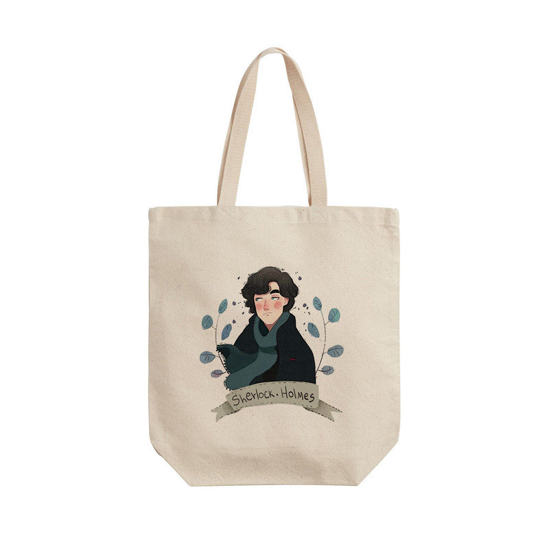 ساک خرید ترمه طراحان ایده مدل سریال شرلوک هولمز کد strm0984 - L