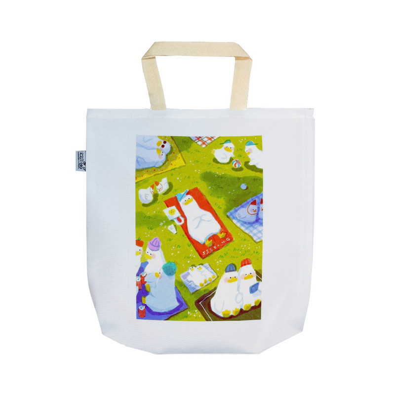 ساک خرید ترمه طراحان ایده مدل مرغابی خسته کد strm0687 - SS