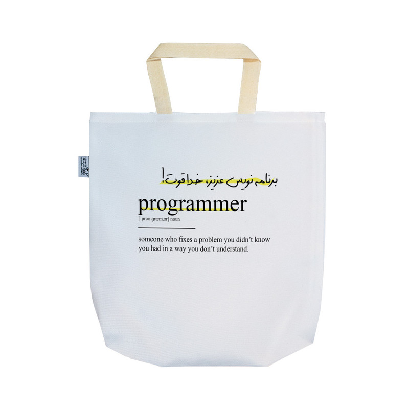 ساک خرید ترمه طراحان ایده مدل تعریف برنامه نویس کد strm0759 - SS