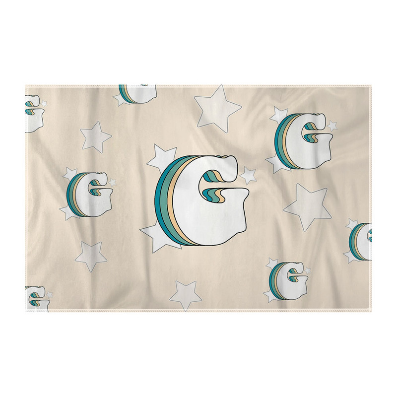 کاغذ کادو ترمه طراحان ایده مدل حرف G رترو کد cfp2931