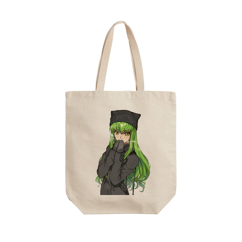 ساک خرید ترمه طراحان ایده مدل Code Geass طرح  گیاس کد strm0530 - L