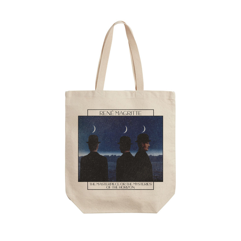 ساک خرید ترمه طراحان ایده مدل شاهکار یا اسرار افق از ماگریت کد art0476 - L