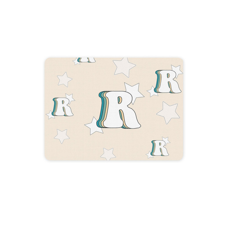 ماوس پد ترمه طراحان ایده مدل حرف R رترو کد cfp2942