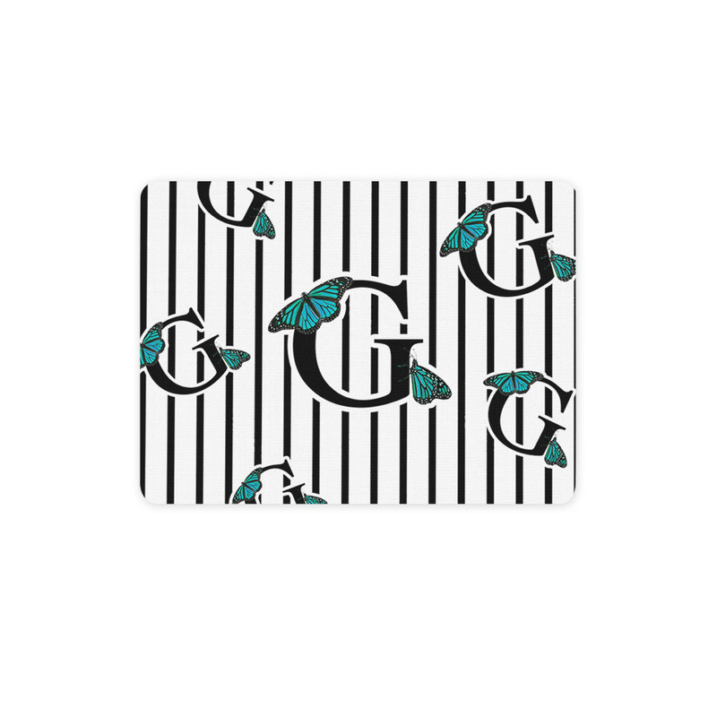 ماوس پد ترمه طراحان ایده مدل حرف G پروانه ای کد cfp3009