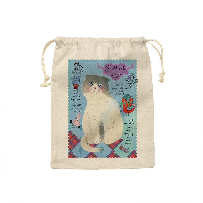 نظم دهنده ترمه طراحان ایده مدل گربه اسکاتلندی کد strm1095 - L