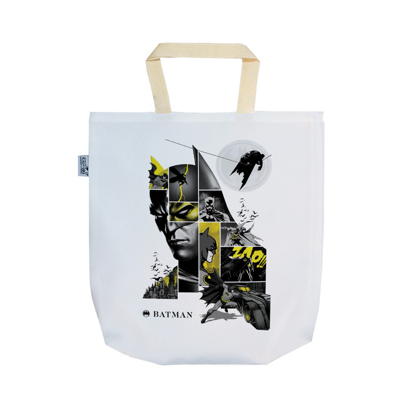 ساک خرید ترمه طراحان ایده مدل پترن بتمن، Batman کد strm0989 - SS