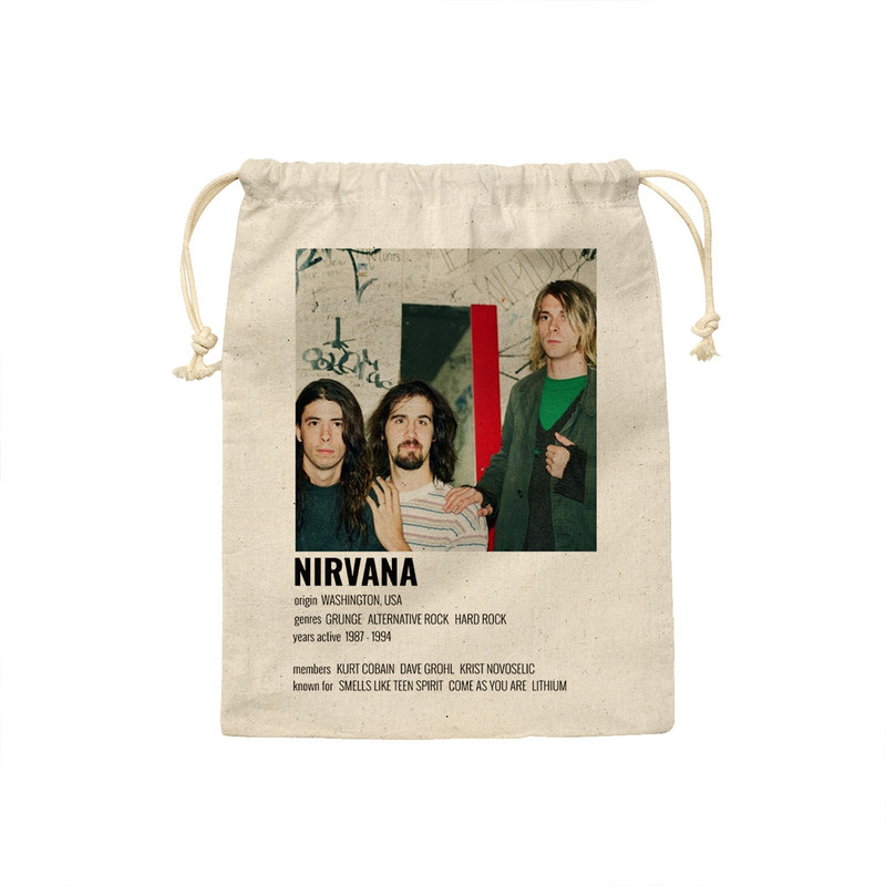 کیسه نان و سبزی ترمه طراحان ایده مدل بند نیروانا، Nirvana کد strm0955 - S